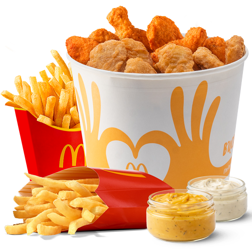 McNuggets & Aripi Bucket